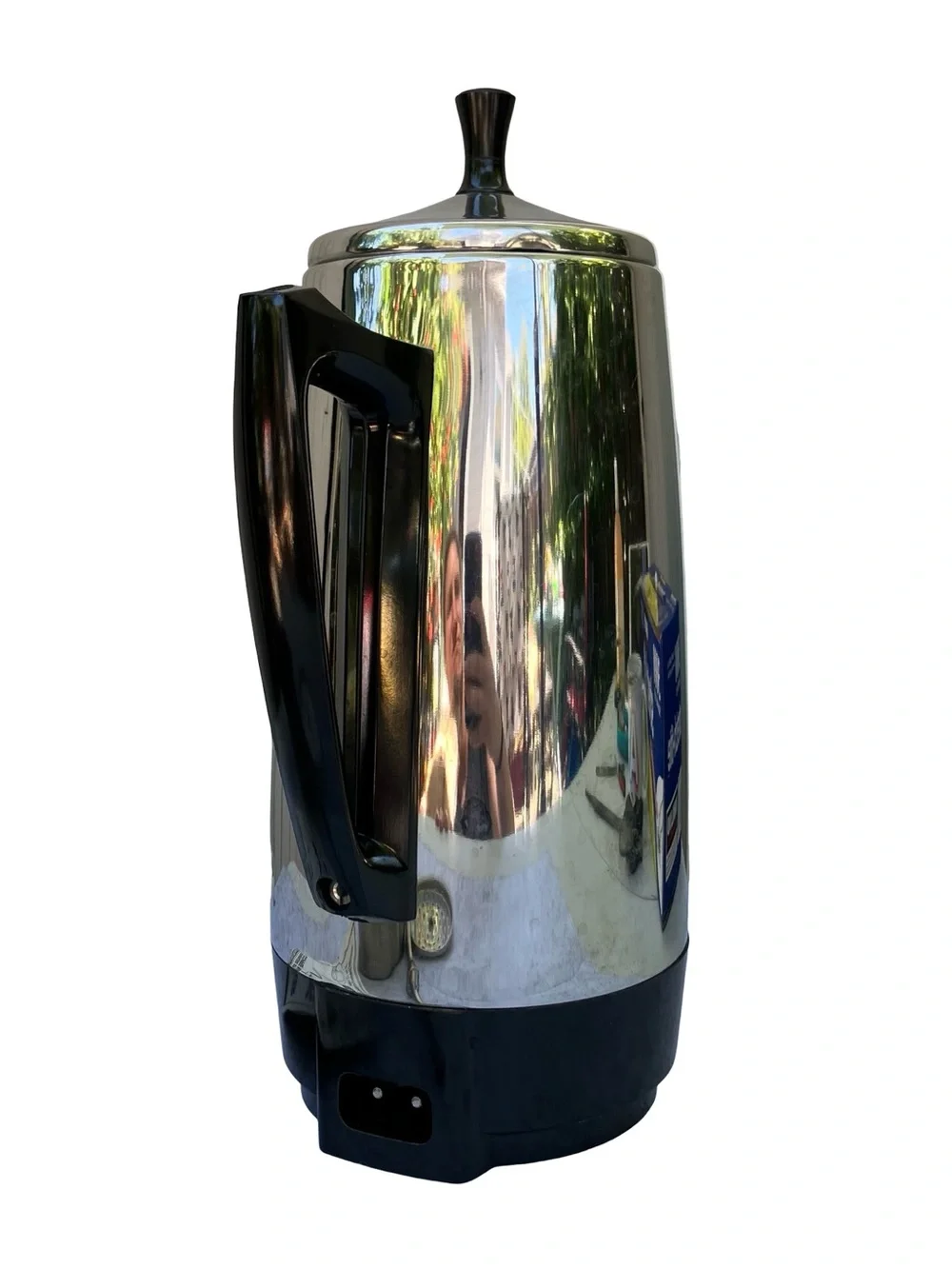 VTG PRESTO Stainless Coffee Pot Percolator 2-12 Cups Electric 1990s No Cable - Picture 10 of 15